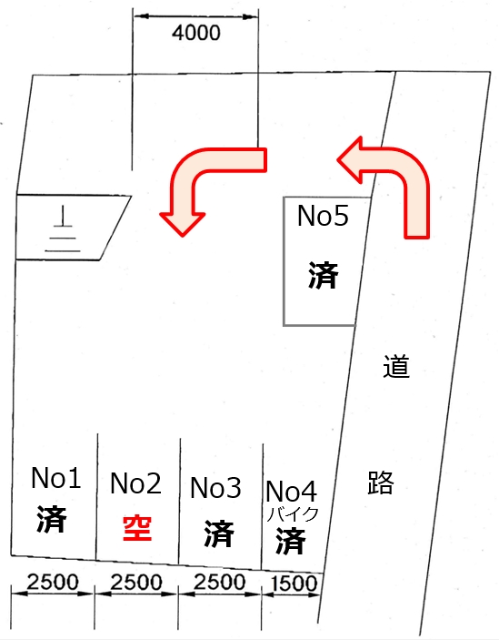 杉沢駐車場