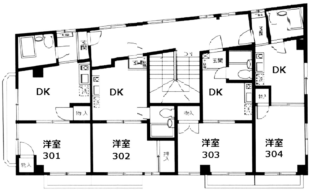 サンフラワーUSHIKU（1DK）